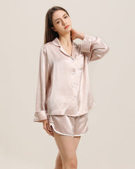 Ensemble de Pyjama en Soie Relax