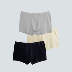 Lot de 3 Boxers pour Hommes Confortables et Doux pour la Peau