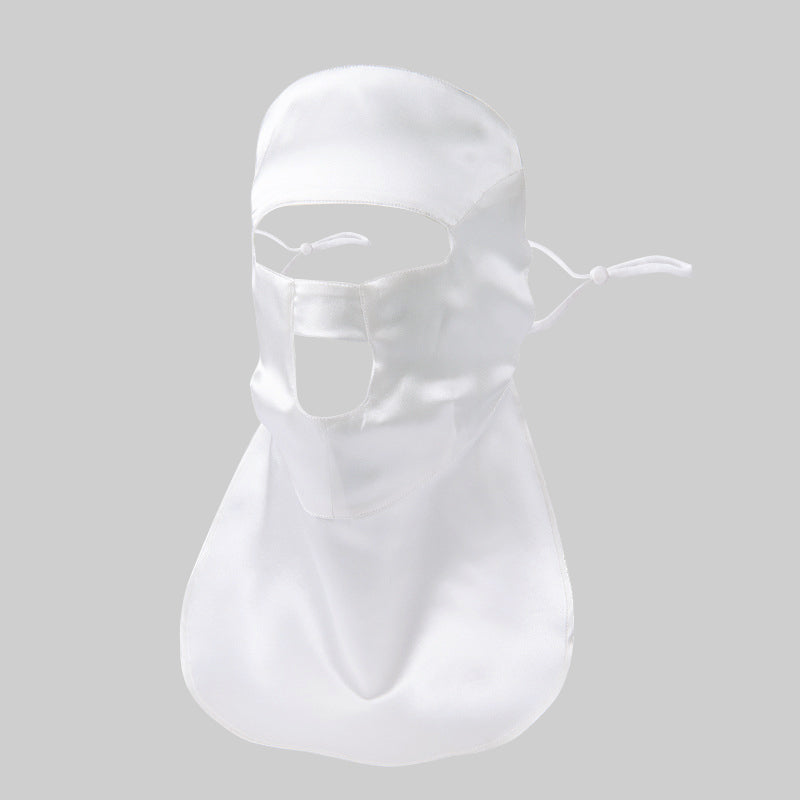 Masque de Protection UV à Double Face en Soie 19 Momme