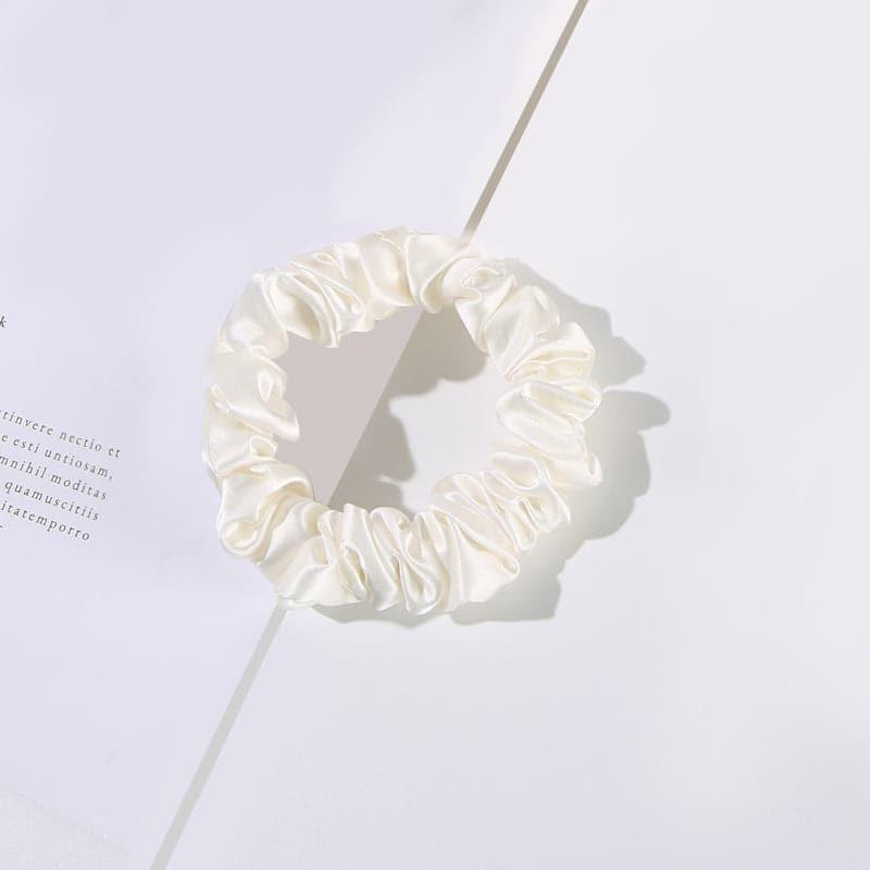 Élastiques en soie 22 Momme 2,5 cm, lot de 4 pièces