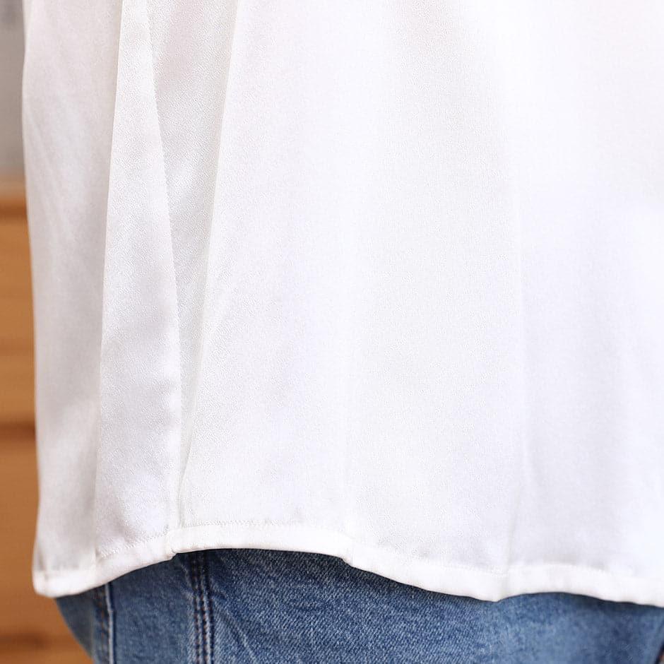 T-shirt Court en Soie pour Homme