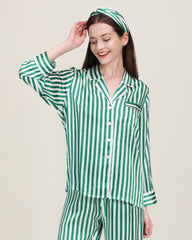 Pyjama en Soie Rayé Classique