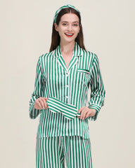 Pyjama en Soie Rayé Classique