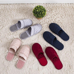Chaussons en soie 100 % pour la maison