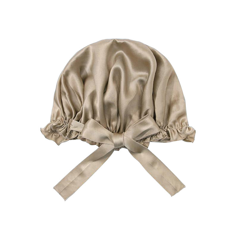 Bonnet de Nuit en Soie Élastique Ajustable