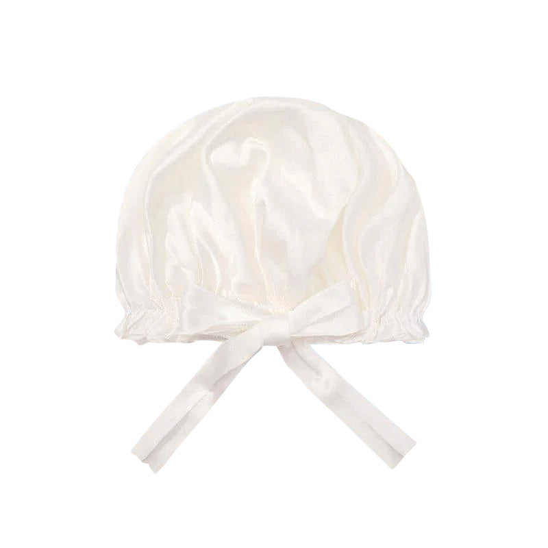 Bonnet de Nuit en Soie Élastique Ajustable