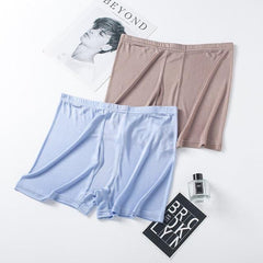 Boxer en Soie à Grande Élasticté Tricoté pour Homme