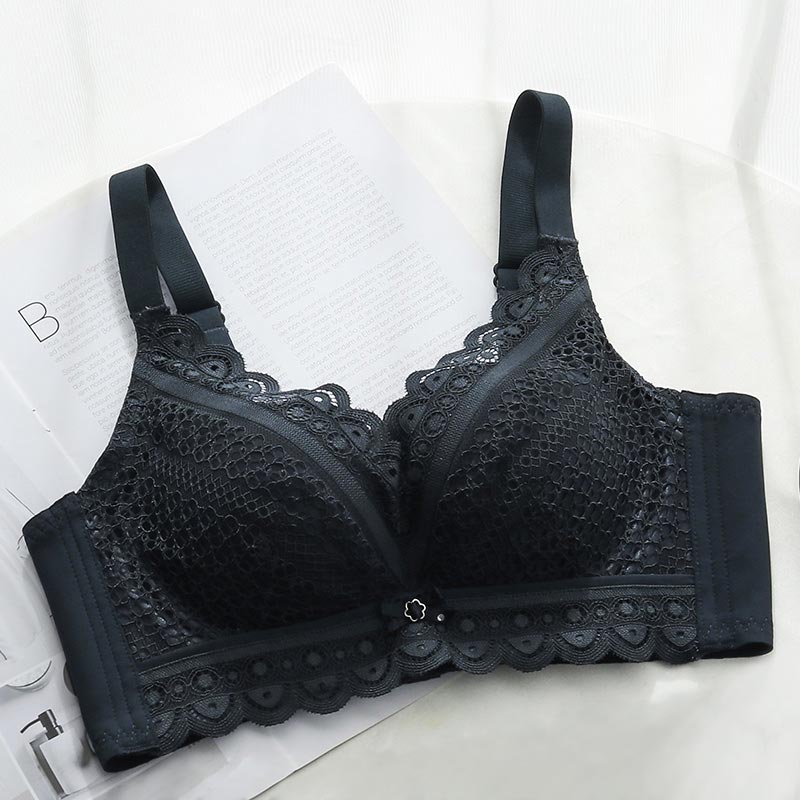 Soutien-Gorge en Soie Respirant et Dentelle