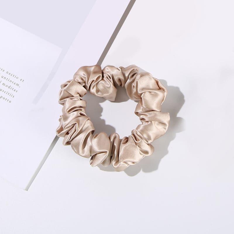 Élastiques en soie 22 Momme 2,5 cm, lot de 4 pièces