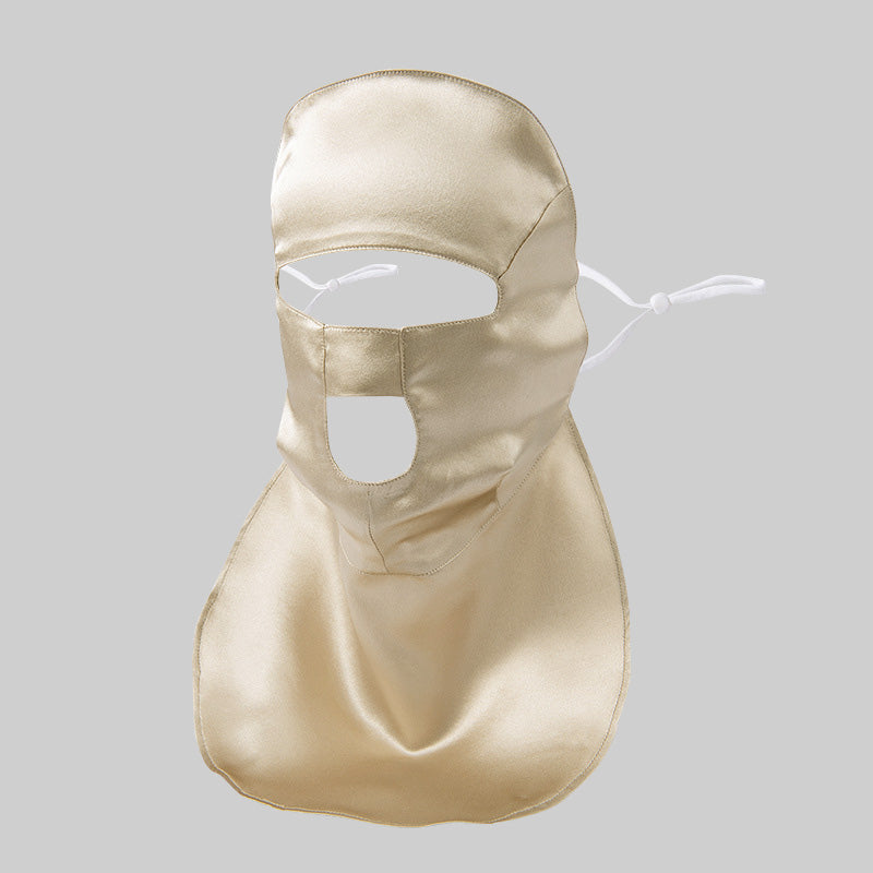 Masque de Protection UV à Double Face en Soie 19 Momme