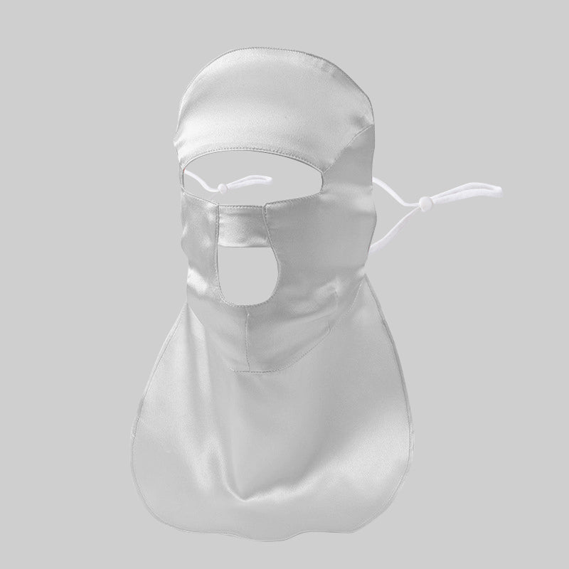 Masque de Protection UV à Double Face en Soie 19 Momme